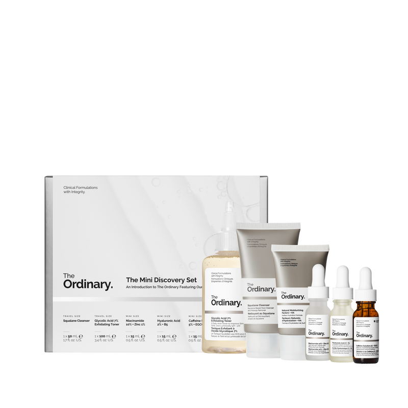 The Ordinary – Coffret Mini Discovery Set (6 soins essentiels)