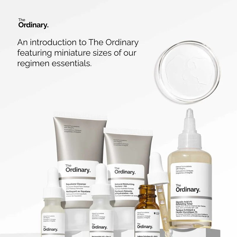 The Ordinary – Coffret Mini Discovery Set (6 soins essentiels)