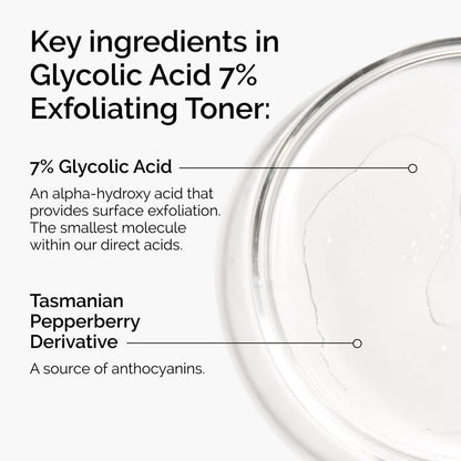 The Ordinary – Tonique Exfoliant à l’Acide Glycolique 7%